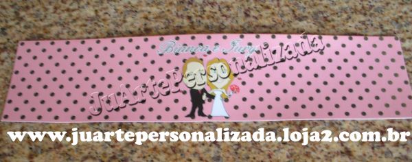 Rótulo Personalizado para Água