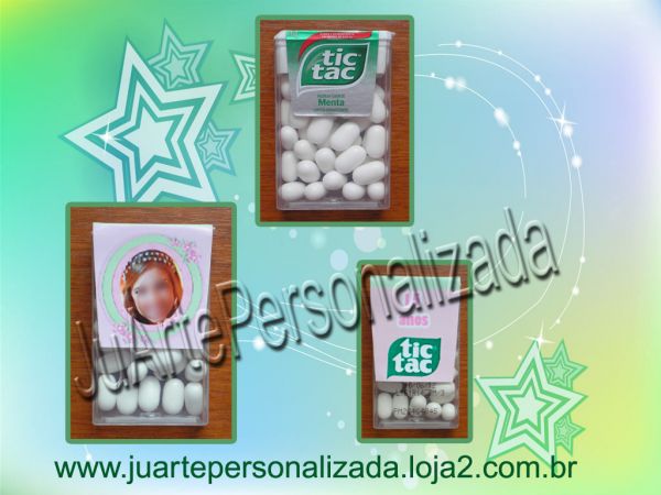 Rótulo Tic Tac Personalizado