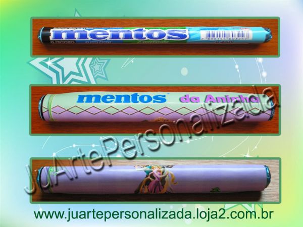 Rótulo do Mentos-38grs Personalizado