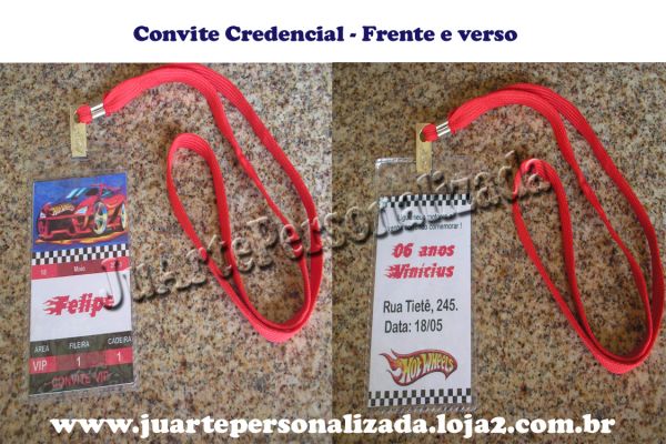 Convite Credencial